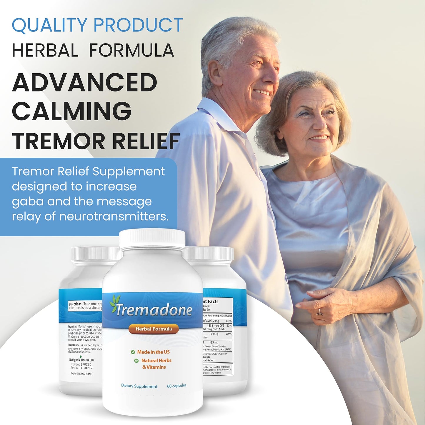 Tremadone Essential Tremor Supplement