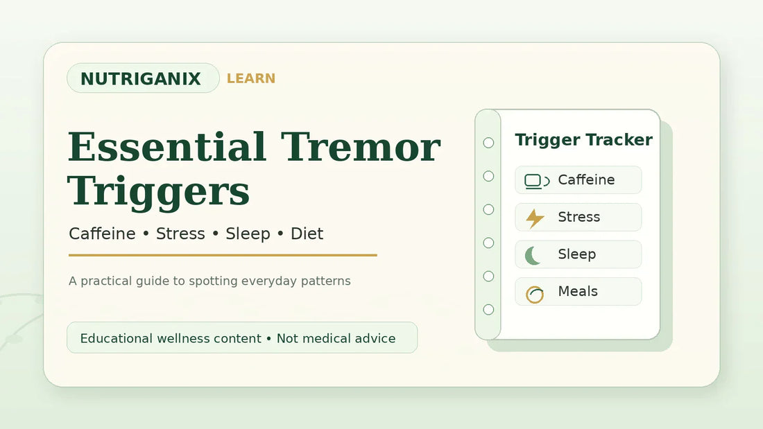 Essential Tremor Triggers: Caffeine, Stress, Sleep, and Diet